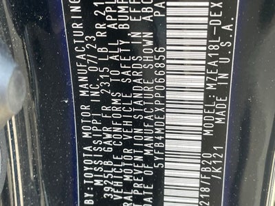 2023 Toyota Corolla LE