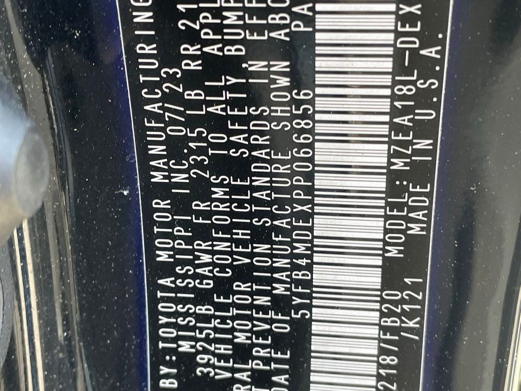 2023 Toyota Corolla LE