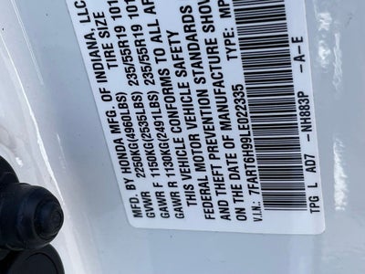 2020 Honda CR-V Hybrid Touring