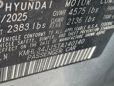 2026 Hyundai Sonata Hybrid SEL