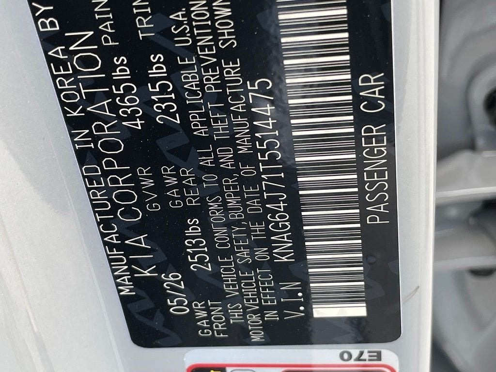 2026 Kia K5 GT-Line