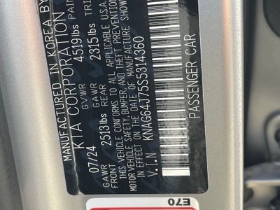 2025 Kia K5 GT-Line