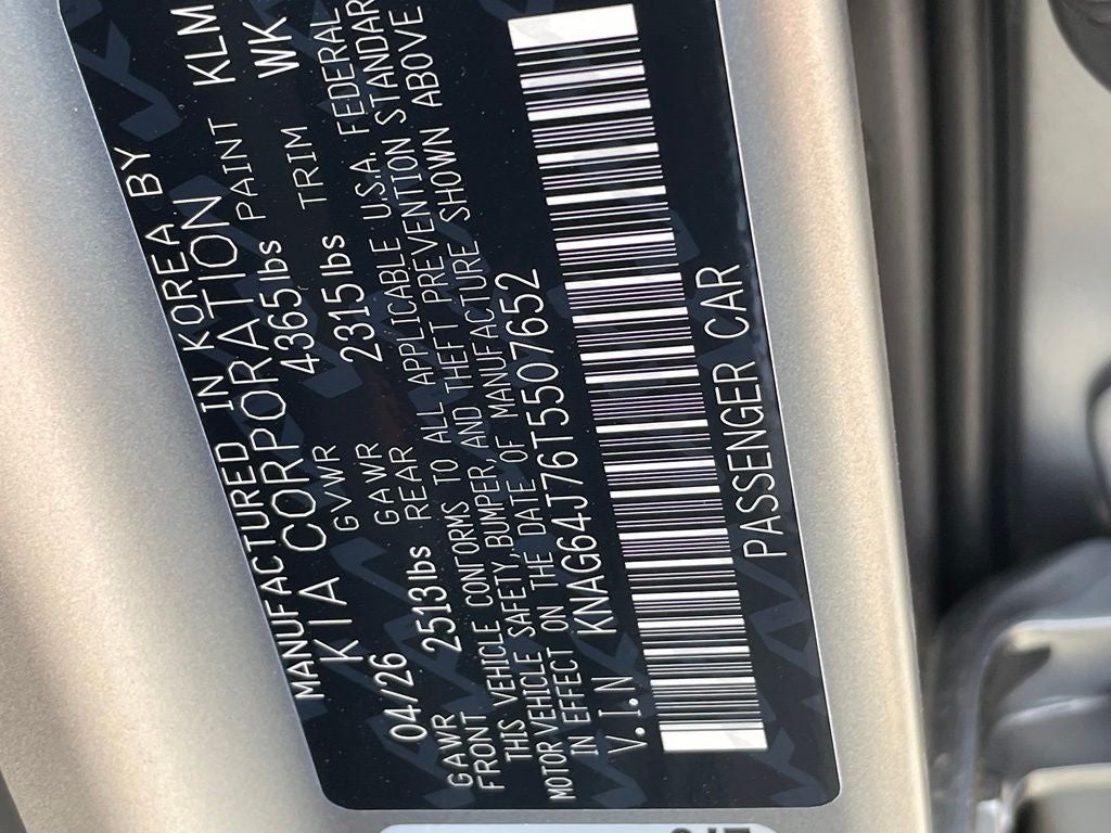 2026 Kia K5 GT-Line