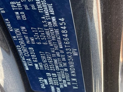 2026 Kia Carnival LXS