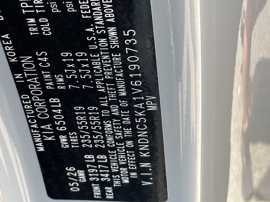 2027 Kia Carnival Hybrid EX