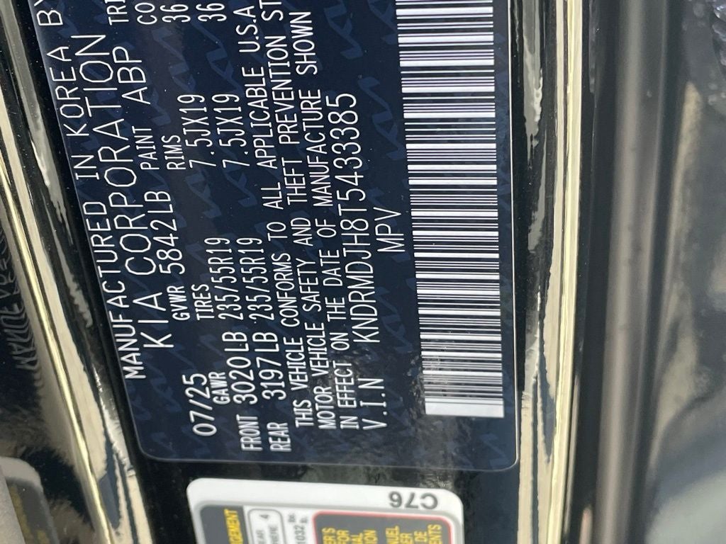 2026 Kia Sorento Plug-In Hybrid SX Prestige