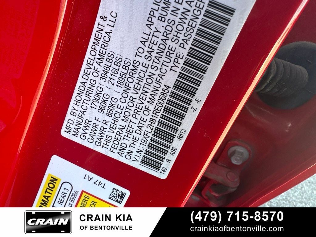 2024 Honda Civic Sport - SALVAGE TITLE / TOTAL LOSS / AS-IS