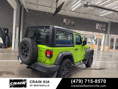2021 Jeep Wrangler Sport - 4WD / CLEAN CARFAX HISTORY