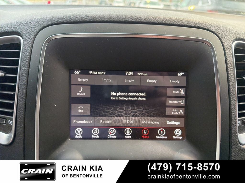 2019 Dodge Durango SXT - AWD / CLEAN CARFAX HISTORY