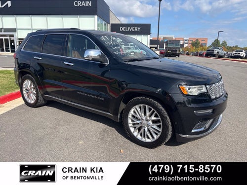 2018 Jeep Grand Cherokee Summit