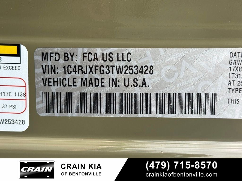 2026 Jeep Wrangler Rubicon X - 4WD / SKY ONE TOUCH / CLEAN CARFAX