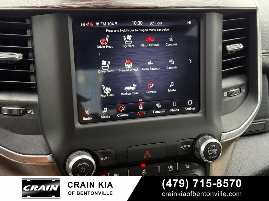 2020 RAM 1500 Laramie - CLEAN CARFAX