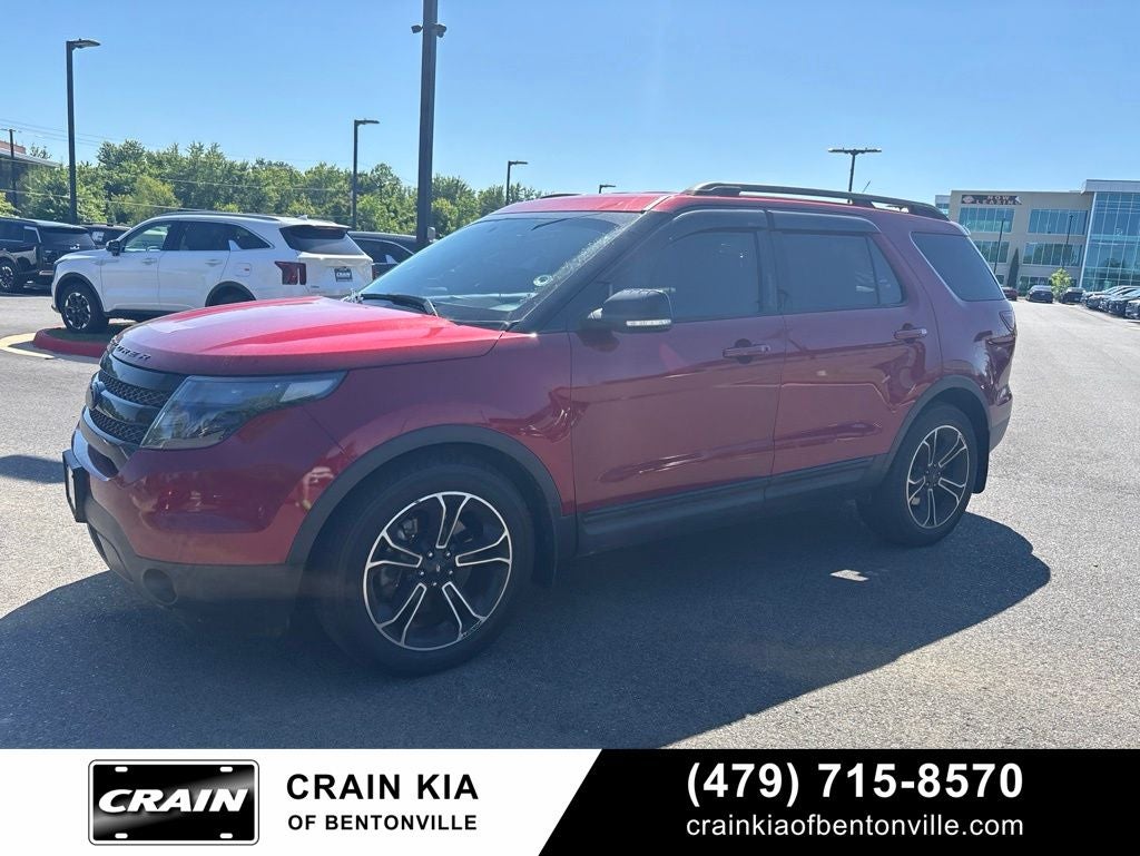 Used 2015 Ford Explorer Sport with VIN 1FM5K8GT8FGB94576 for sale in Bentonville, AR