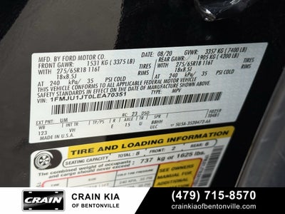 2020 Ford Expedition XLT - 4WD / PANO SUNROOF / LIFT / WHEELS / TIRES