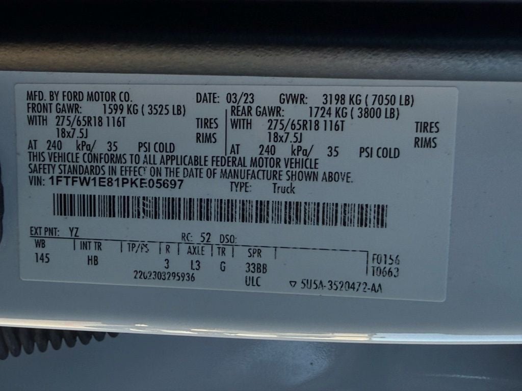 2023 Ford F-150 Lariat - 4WD / CLEAN CARFAX / ONE OWNER