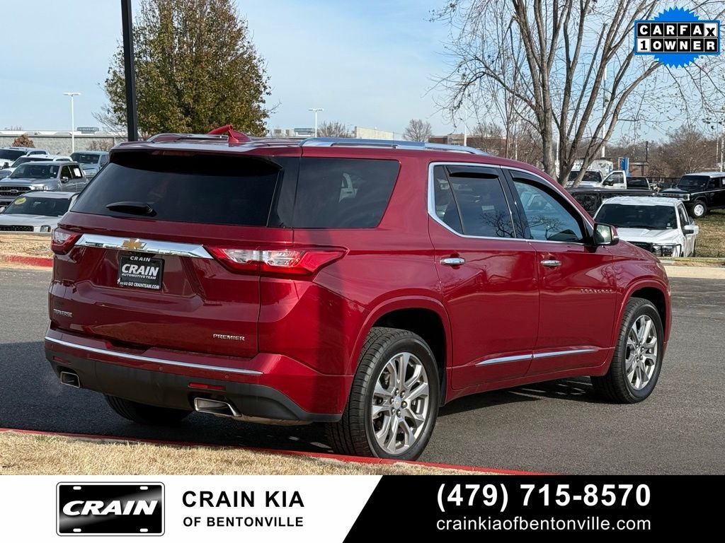 2021 Chevrolet Traverse Premier - CARFAX ONE OWNER