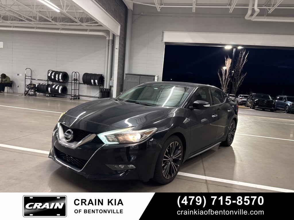 Used 2016 Nissan Maxima SL with VIN 1N4AA6AP7GC409806 for sale in Bentonville, AR