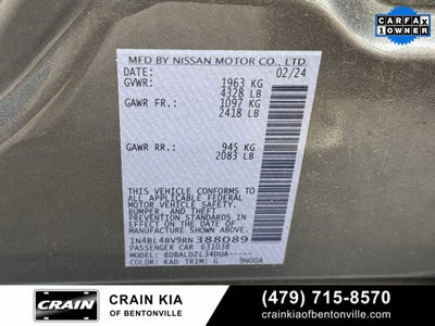 2024 Nissan Altima 2.5 S - CLEAN CARFAX / ONE OWNER