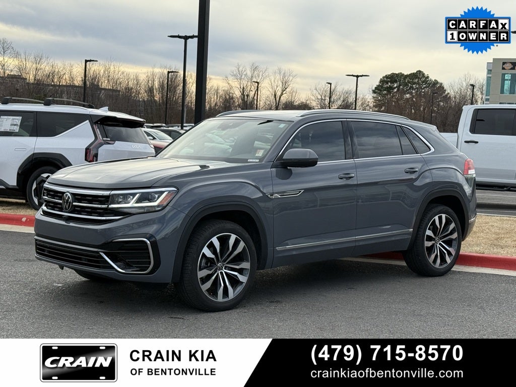 2023 Volkswagen Atlas Cross Sport 3.6L V6 SEL Premium R-Line - AWD / PANORAMIC SUNROOF / 1 OWNER
