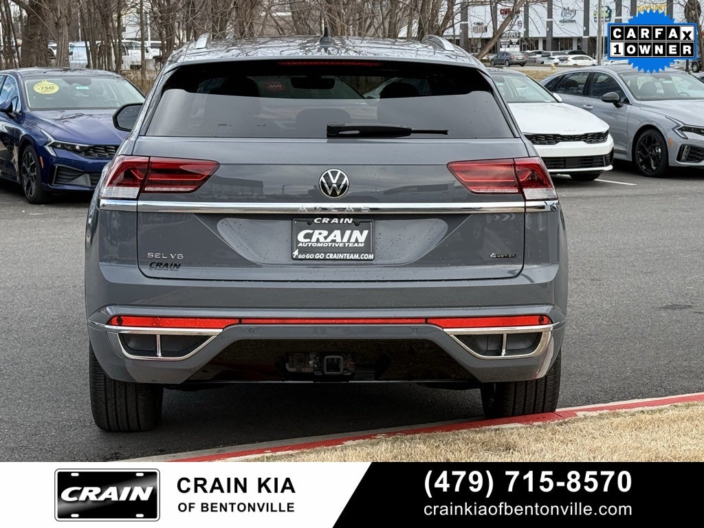 2023 Volkswagen Atlas Cross Sport 3.6L V6 SEL Premium R-Line - AWD / PANORAMIC SUNROOF / 1 OWNER