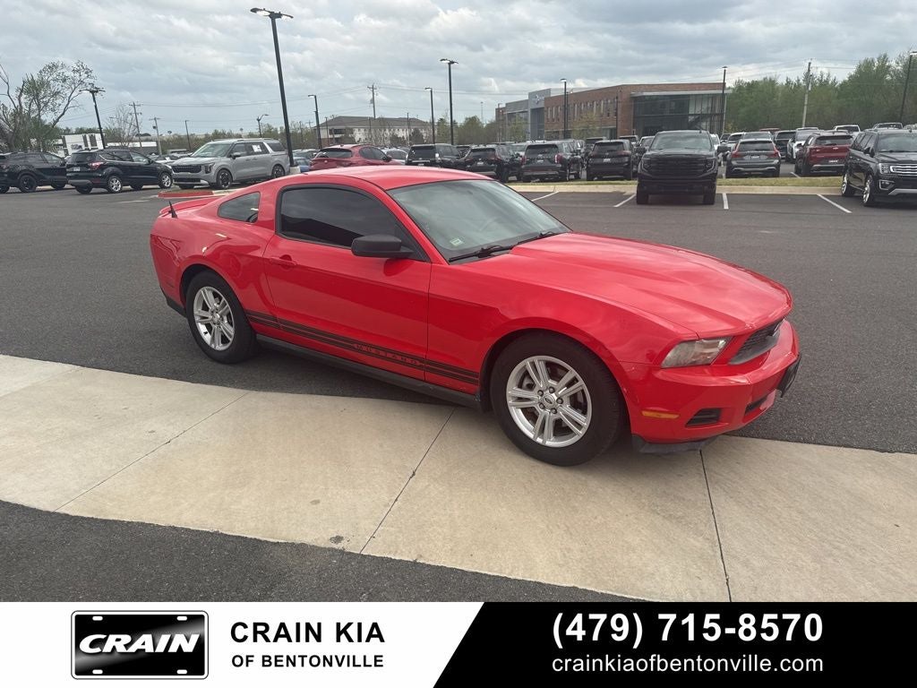 Used 2011 Ford Mustang V6 with VIN 1ZVBP8AM3B5115621 for sale in Bentonville, AR
