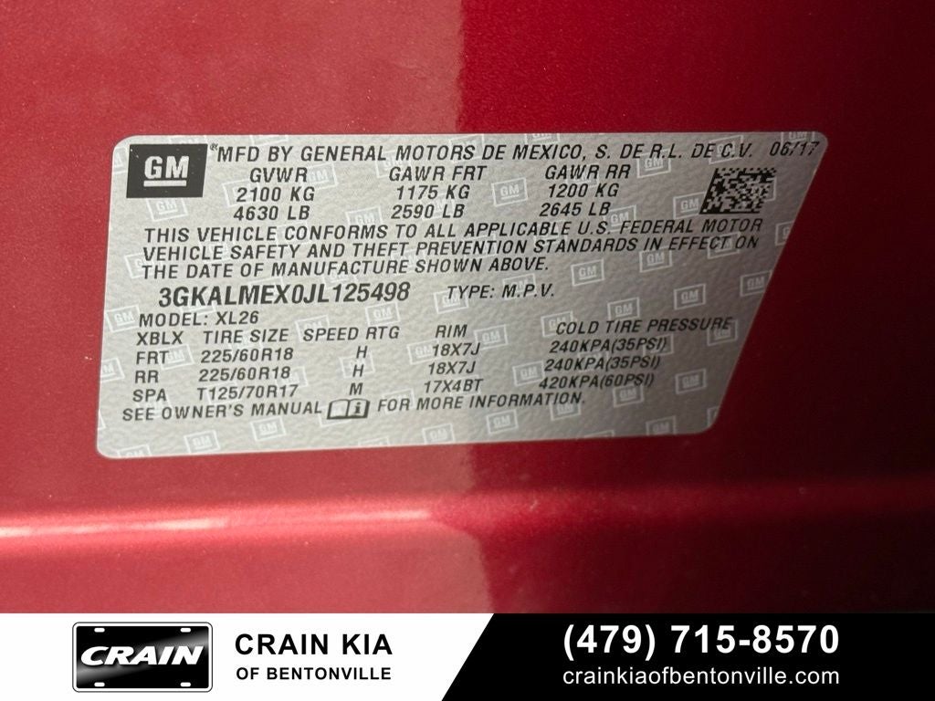 2018 GMC Terrain SLE