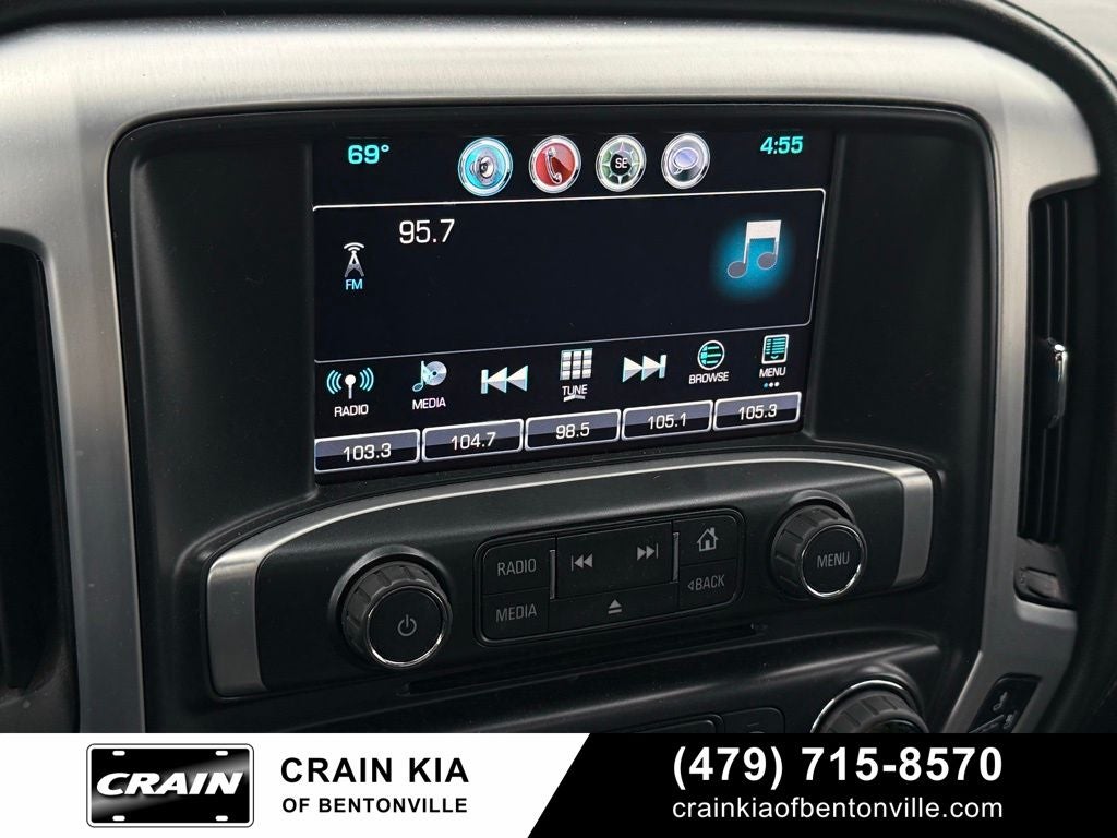 2017 GMC Sierra 1500 SLT - 4WD / SUNROOF / CLEAN CARFAX / ONE OWNER