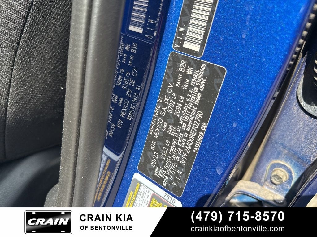 2024 Kia Forte LXS - KIA CPO / CLEAN CARFAX / ONE OWNER