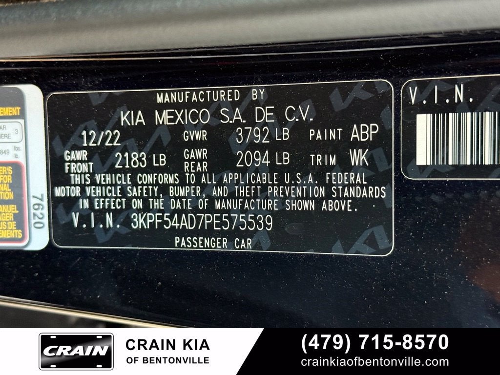 2023 Kia Forte GT-Line | KIA CPO | CARFAX ONE OWNER