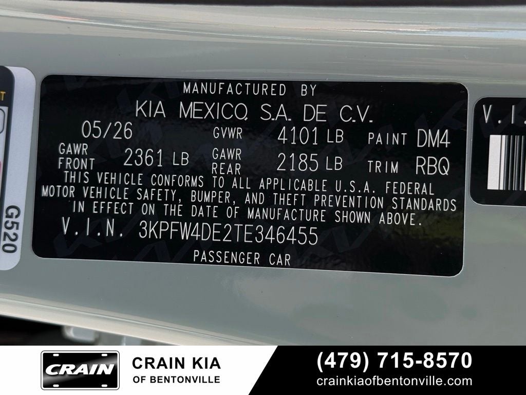 2026 Kia K4 GT-Line