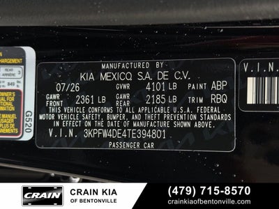 2026 Kia K4 GT-Line