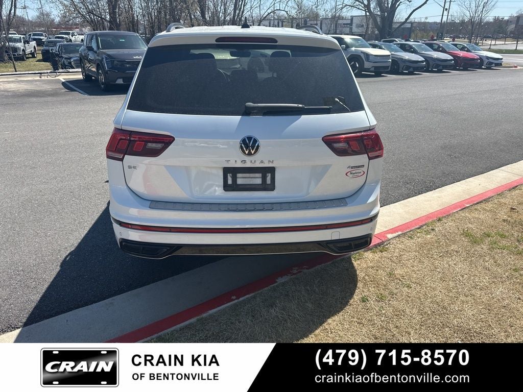 2022 Volkswagen Tiguan 2.0T SE R-Line Black - AWD / SUNROOF / CARFAX ONE OWNER