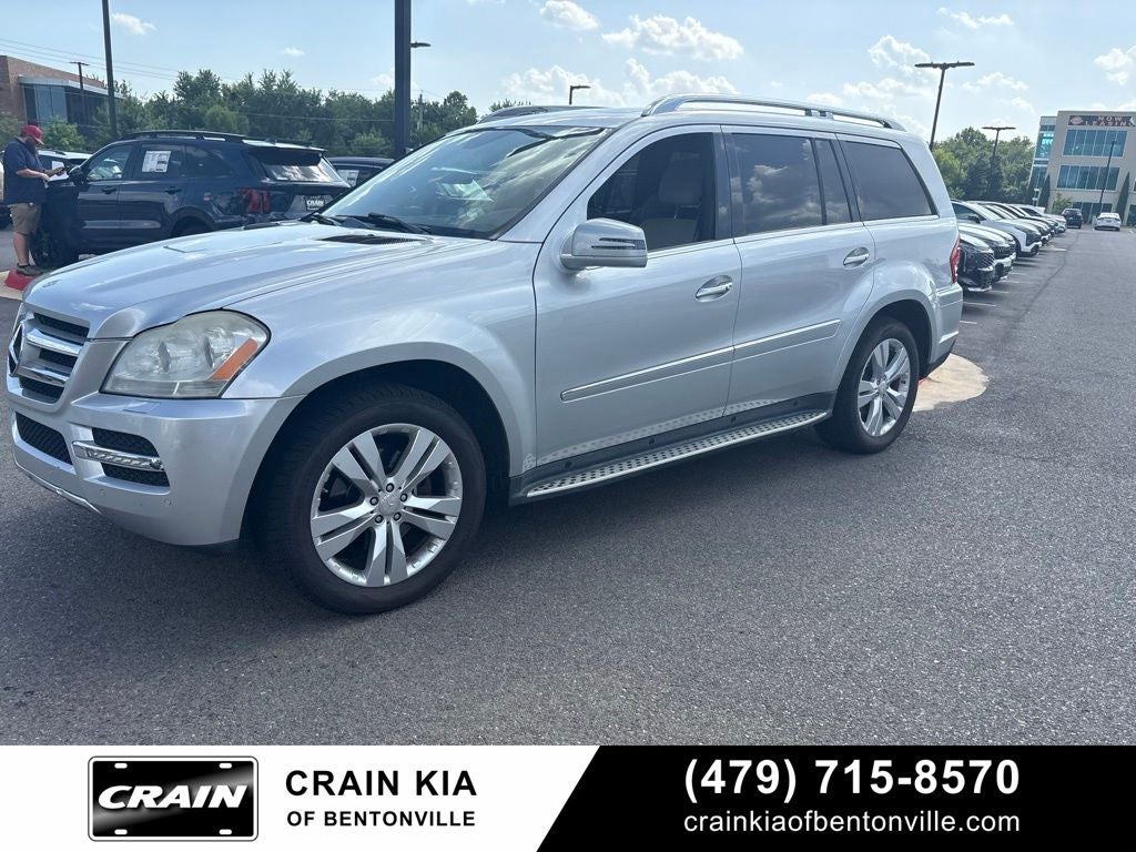 Used 2012 Mercedes-Benz GL-Class GL450 with VIN 4JGBF7BE9CA786951 for sale in Bentonville, AR
