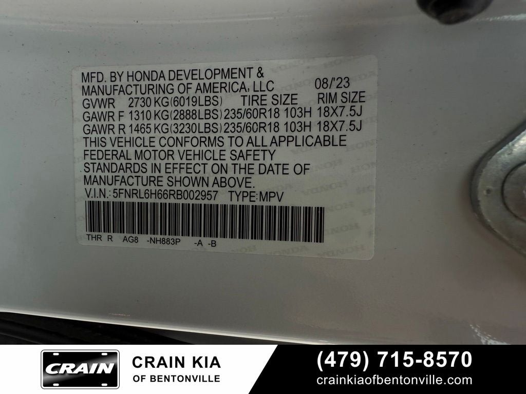 2024 Honda Odyssey EX-L - SUNROOF / CLEAN CARFAX / ONE OWNER