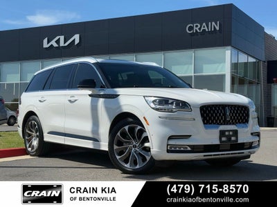 2020 Lincoln Aviator Grand Touring - AWD / PANORAMIC SUNROOF / DVD / 302A