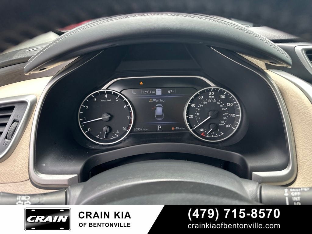 2019 Nissan Murano Platinum - AWD / PANORAMIC SUNROOF / CLEAN CARFAX