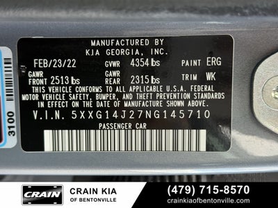 2022 Kia K5 LXS - KIA CPO / CLEAN CARFAX