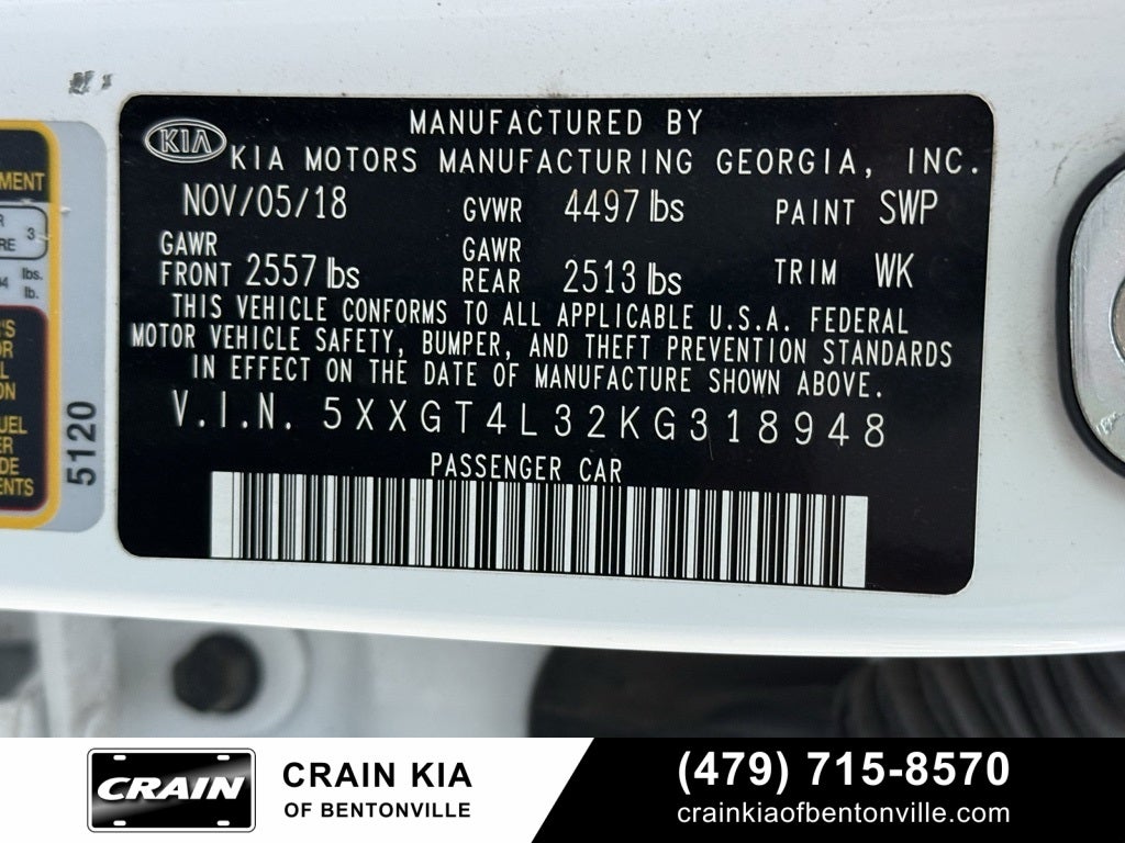 2019 Kia Optima LX - CARFAX ONE OWNER