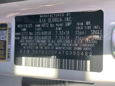 2026 Kia Sportage EX