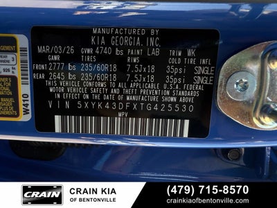 2026 Kia Sportage SX