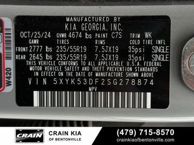 2025 Kia Sportage SX-Prestige - KIA CPO / CLEAN CARFAX / ONE OWNER