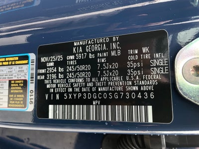 2025 Kia Telluride EX X-Line