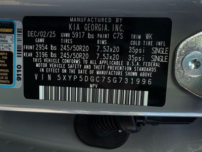 2025 Kia Telluride SX-Prestige X-Line