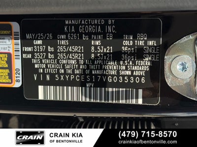 2027 Kia Telluride X-Line EX