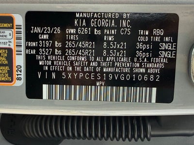 2027 Kia Telluride X-Line EX