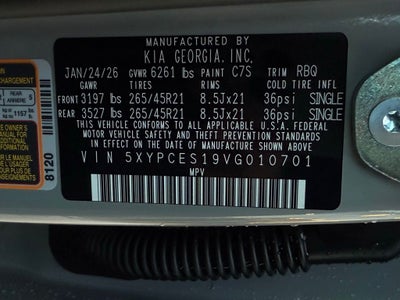 2027 Kia Telluride X-Line EX