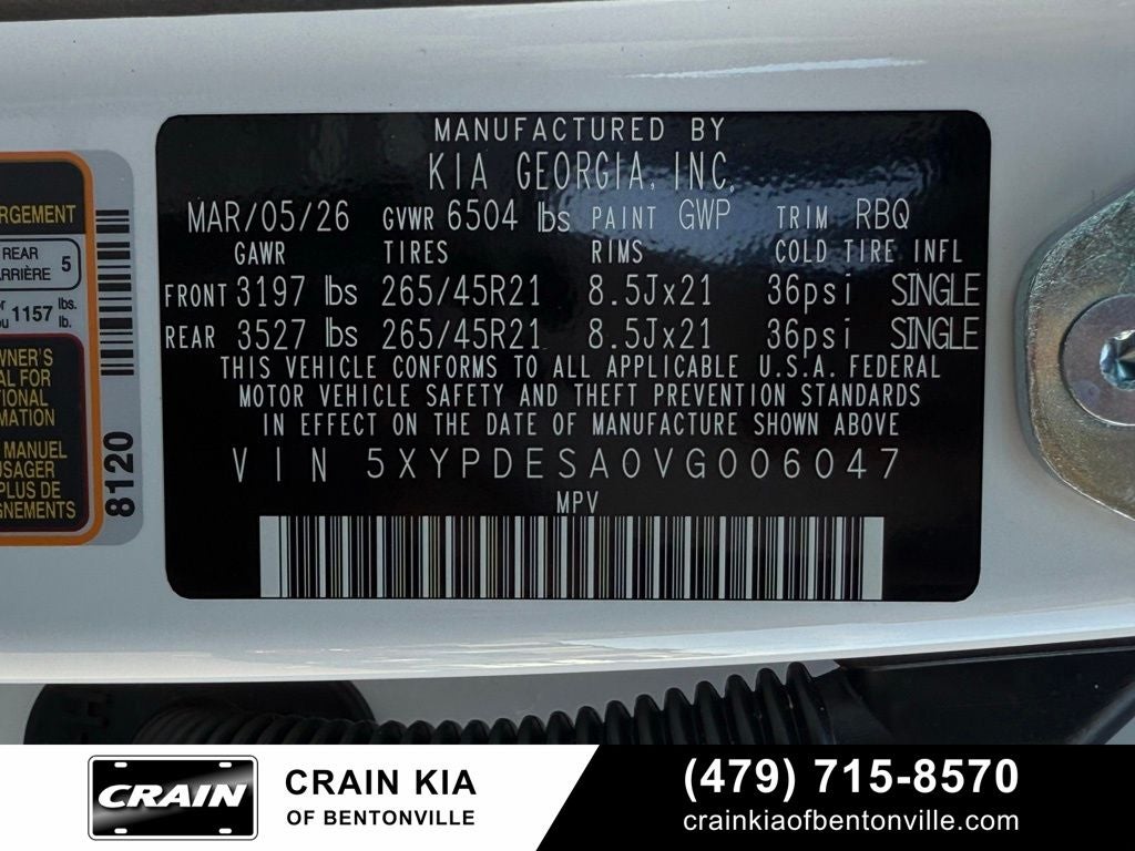 2027 Kia Telluride X-Line SX - HYBRID! / 32 HWY MPG