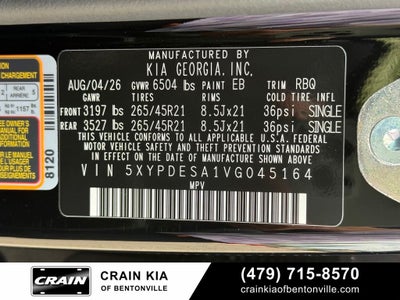 2027 Kia Telluride Hybrid X-Line SX