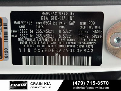 2027 Kia Telluride Hybrid X-Line SX