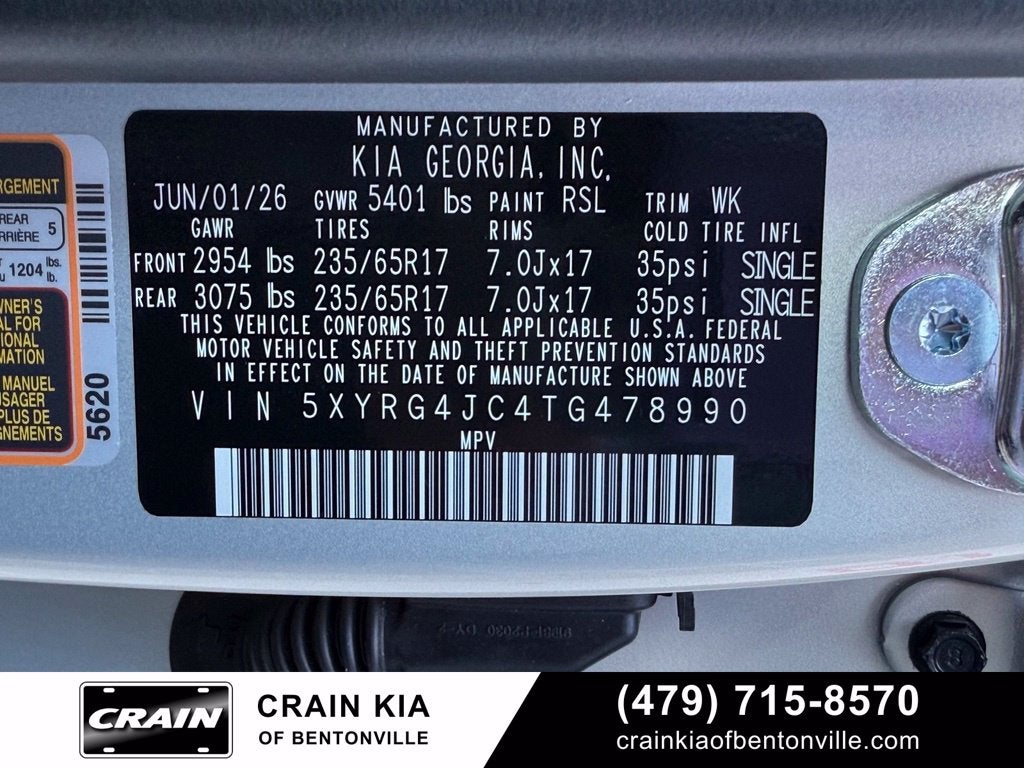 2026 Kia Sorento LX
